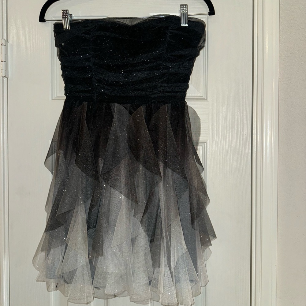 Teeze Me Strapless Formal Dress